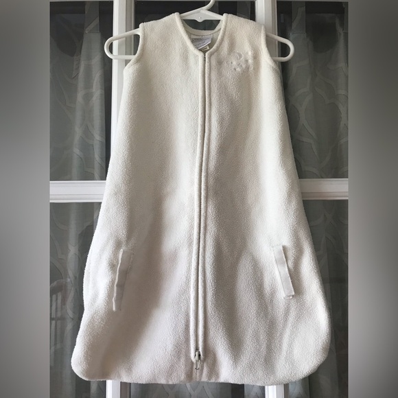 Halo Newborn Fleece Sleep Sack with velcro securers in EUC 6-12lbs - Picture 1 of 5
